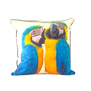 BIRD GOLD MACAW Cushion Cover