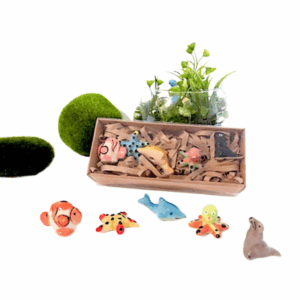Sea world mini ceramic set