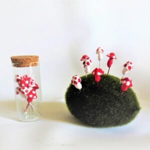 Red & White mushroom