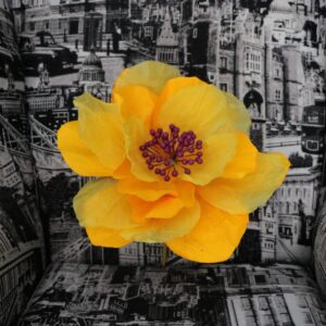 Sakura paper flower Yellow