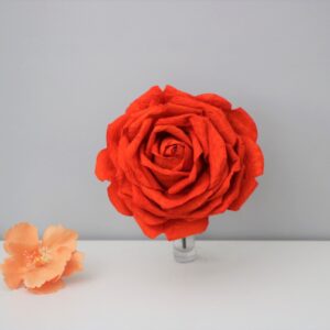 Red Rose Paper Flower