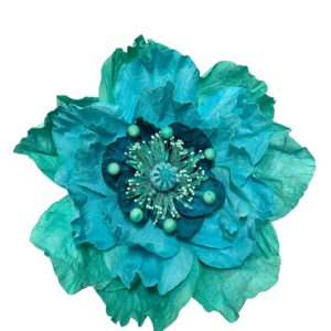 TURQOUISE : Poppy flower