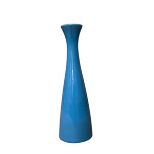 BLUE TULLY CERAMIC VASE