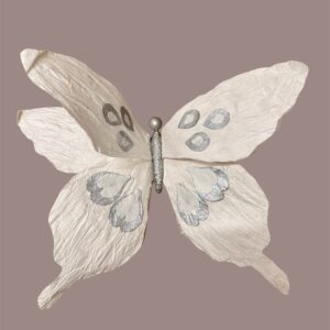 WHITE : BUTTERFLY XL